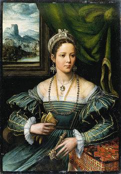 Pieter de Kempener Bildnis einer Dame